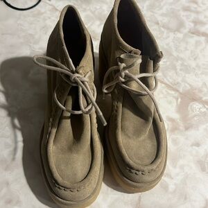 Chloe Jamie chunk women's booties sz 8 worn twice